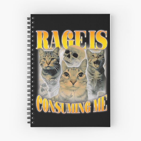 Item preview, Rage Is Consuming Me Cat  designed and sold by AmetArt.