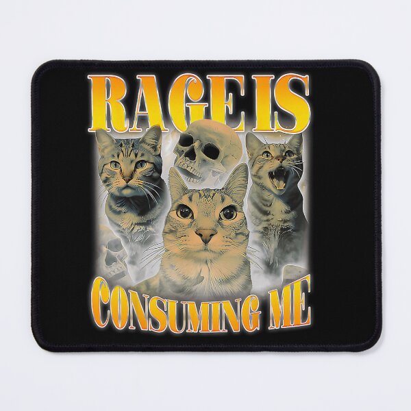 Item preview, Rage Is Consuming Me Cat  designed and sold by AmetArt.