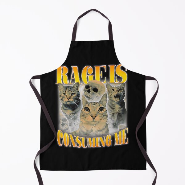 Item preview, Rage Is Consuming Me Cat designed and sold by AmetArt.