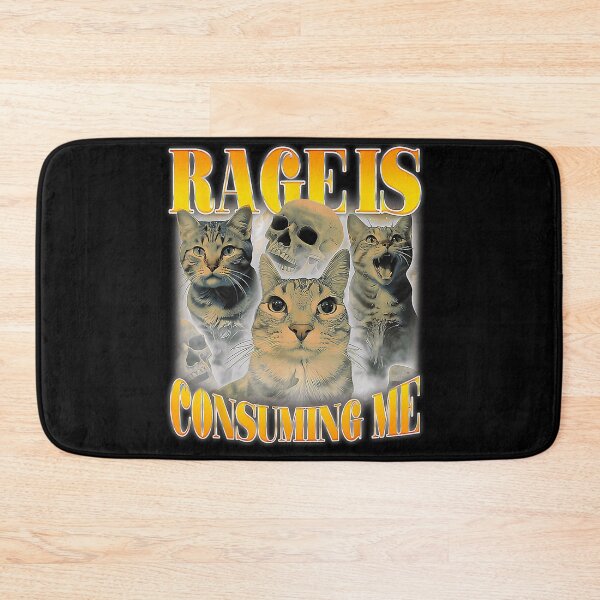 Item preview, Rage Is Consuming Me Cat  designed and sold by AmetArt.
