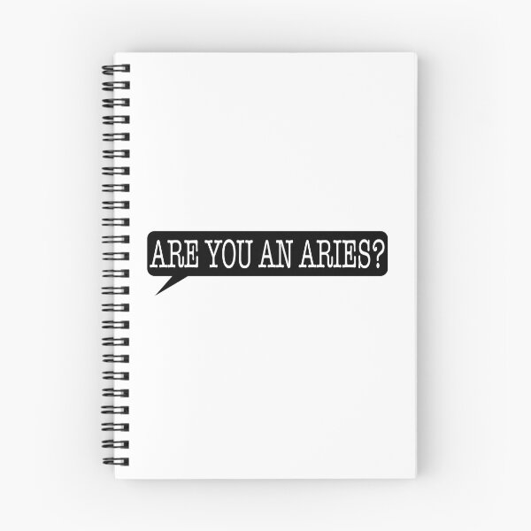 Item preview, "Are you an Aries?" designed and sold by EEJimenez.