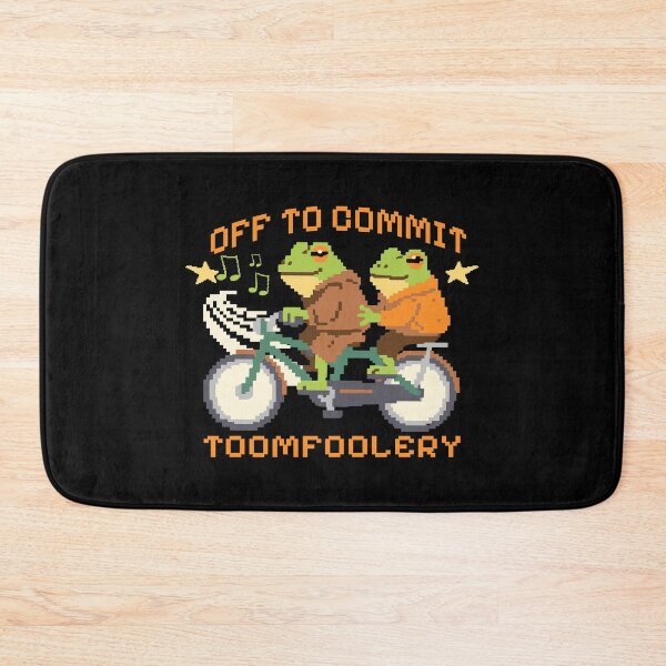 Item preview, Off to Commit Tomfoolery – Frog Duo designed and sold by dudelinart.
