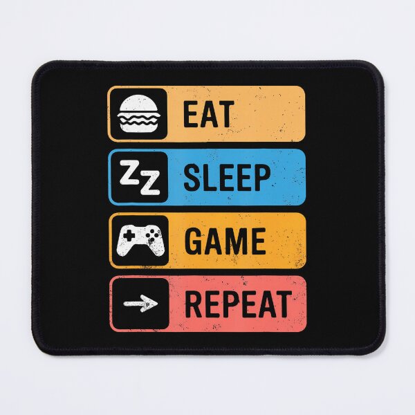 Item preview, Eat Sleep Game Repeat Retro Game Console Boys designed and sold by MavisJoseph.
