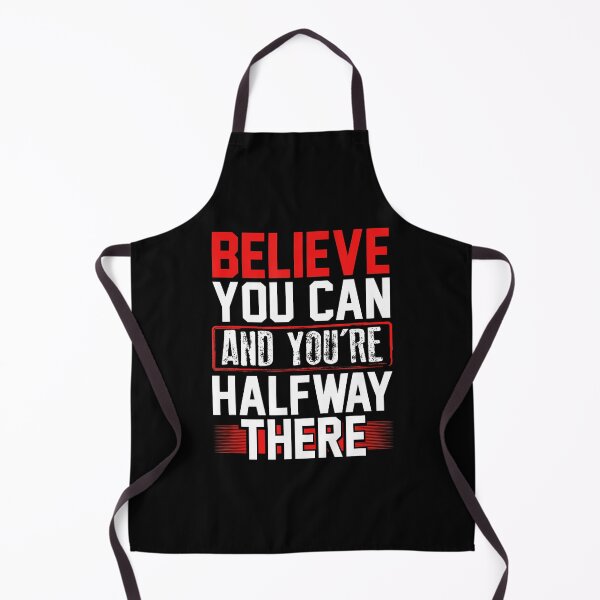 Item preview, Believe You Can Halfway There Inspirational Confidence Quote designed and sold by RosaliaAmber.