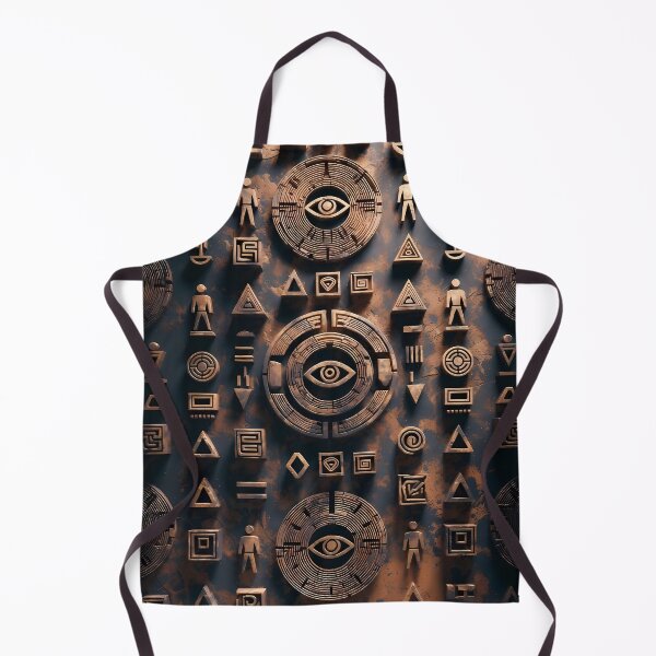 Item preview, Cyberpunk Egyptian Hieroglyphics, symmetrical textures (image size 8320x12480) designed and sold by Digital-Davinci.