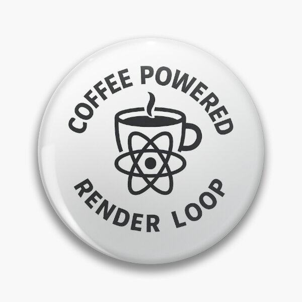 Item preview, Coffee Powered Render Loop – Dev Fuel Emblem designed and sold by techy-rrr.