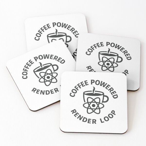 Item preview, Coffee Powered Render Loop – Dev Fuel Emblem designed and sold by techy-rrr.