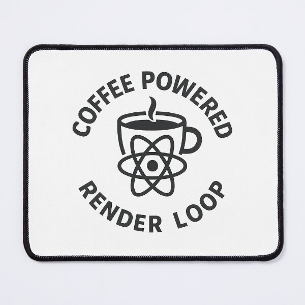 Item preview, Coffee Powered Render Loop – Dev Fuel Emblem designed and sold by techy-rrr.
