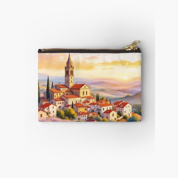 Item preview, A Provençal village bathed in lavender designed and sold by jefboutique6150.