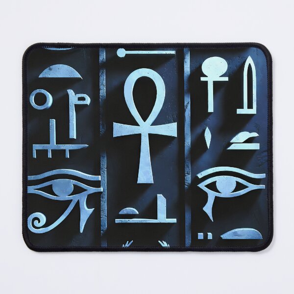 Item preview, Cyberpunk Egyptian Hieroglyphics, symmetrical textures (image size 8320x12480) designed and sold by Digital-Davinci.