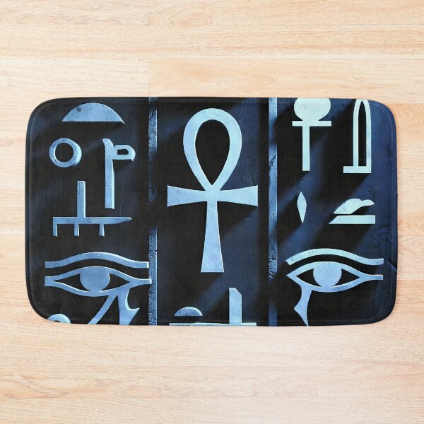 Item preview, Cyberpunk Egyptian Hieroglyphics, symmetrical textures (image size 8320x12480) designed and sold by Digital-Davinci.