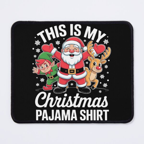 Item preview, This Is My Christmas Pajama Dabbing Santa Elf Pajamas designed and sold by Belkisallen.