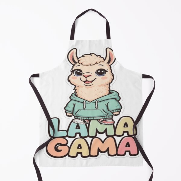 Item preview, Sudadera con capucha de Lama Gama, diseño de animales kawaii con estética pastel. designed and sold by MoDiga.