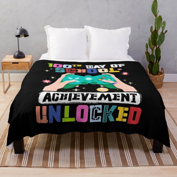 Item preview, 100Th Day Of School Achievement Unlocked Video Gamer Boys designed and sold by MavisJoseph.