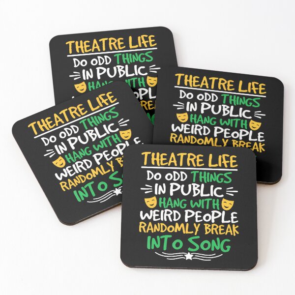 Item preview, Theatre Life Musical Theatre Thespian Drama Acting Lover designed and sold by KristinDebra.