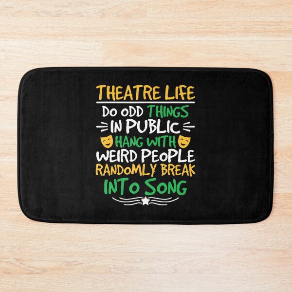 Item preview, Theatre Life Musical Theatre Thespian Drama Acting Lover designed and sold by KristinDebra.