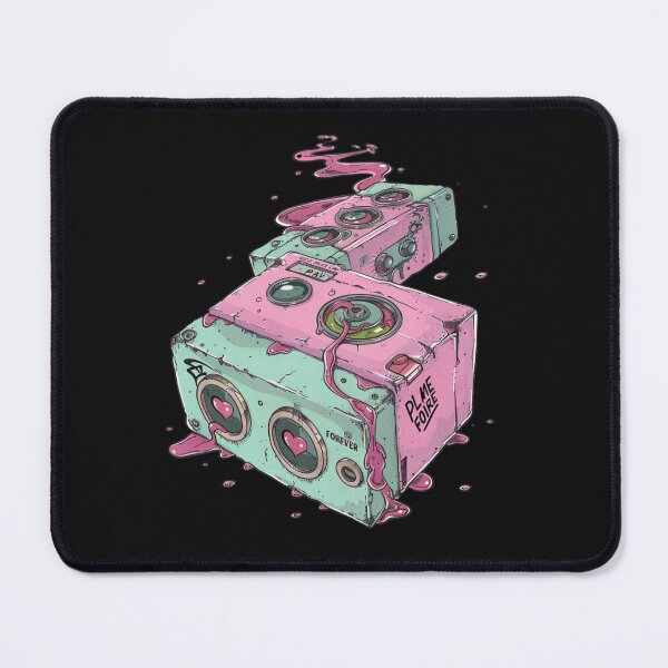 Item preview, Play Me Forever – Pastel Goth Boombox Dripping Cassette designed and sold by WeranovDesign.
