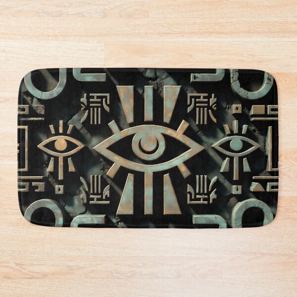 Item preview, Cyberpunk Egyptian Hieroglyphics, symmetrical textures (image size 8320x12480) designed and sold by Digital-Davinci.