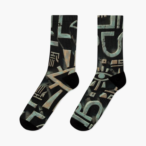 Item preview, Cyberpunk Egyptian Hieroglyphics, symmetrical textures (image size 8320x12480) designed and sold by Digital-Davinci.