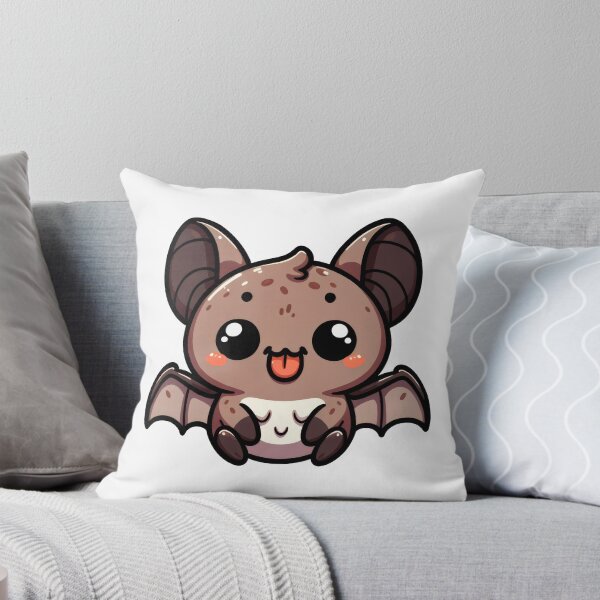 Item preview, Cute Nectar Bat Sticker – Adorable Kawaii Bat Illustration designed and sold by LunaPixelStudio.