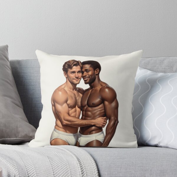 Item preview, Harmonious Embrace: A Portrait of United Masculinity designed and sold by gayishdesign.
