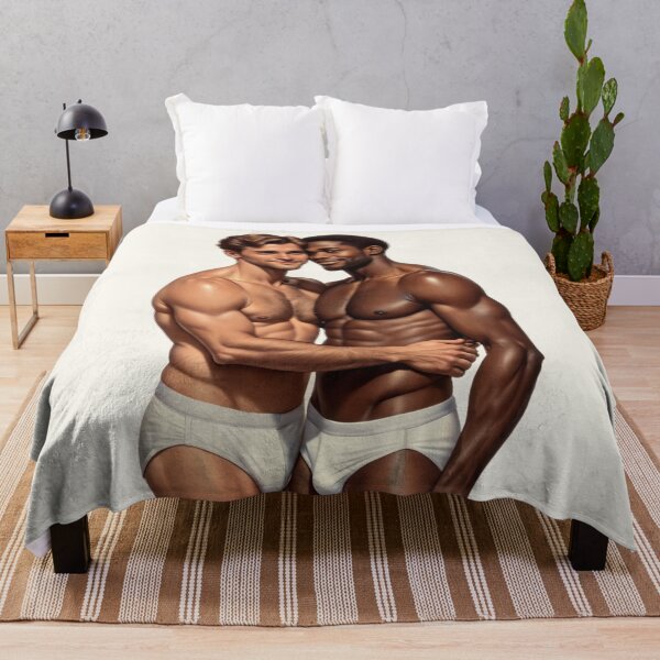 Item preview, Harmonious Embrace: A Portrait of United Masculinity designed and sold by gayishdesign.