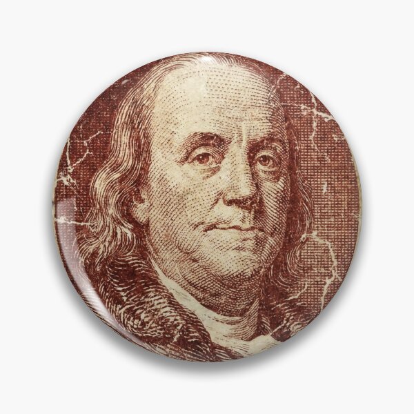 Item preview, Vintage Grunge Benjamin Franklin Stamp Art designed and sold by EverBranz-stor.