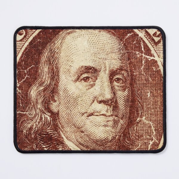Item preview, Vintage Grunge Benjamin Franklin Stamp Art designed and sold by EverBranz-stor.