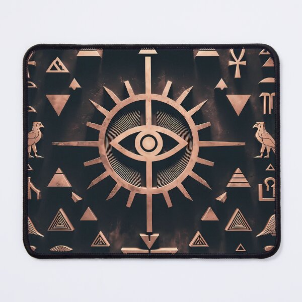 Item preview, Cyberpunk Egyptian Hieroglyphics, symmetrical textures (image size 8320x12480) designed and sold by Digital-Davinci.