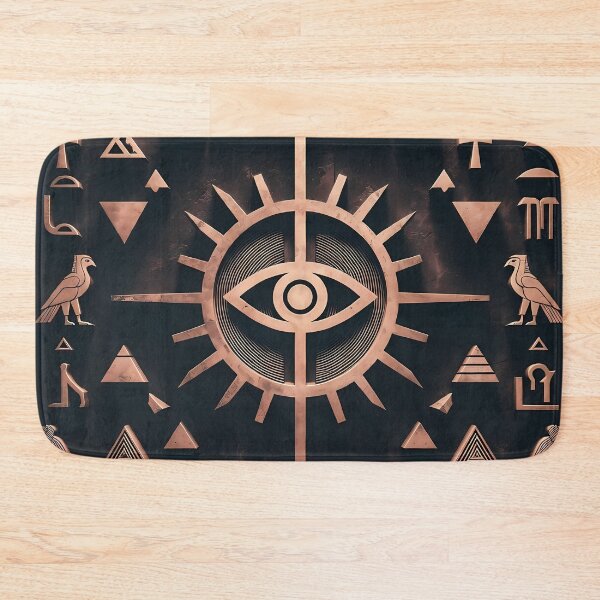 Item preview, Cyberpunk Egyptian Hieroglyphics, symmetrical textures (image size 8320x12480) designed and sold by Digital-Davinci.