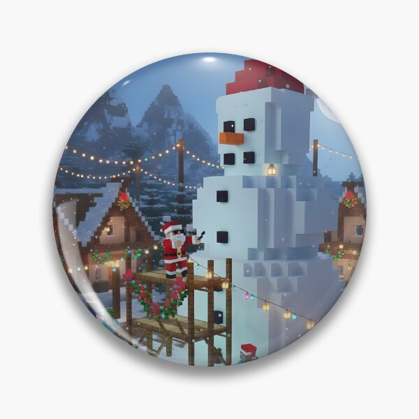 Item preview, Pixel Giant Snowman Celebration designed and sold by ReykorShop.