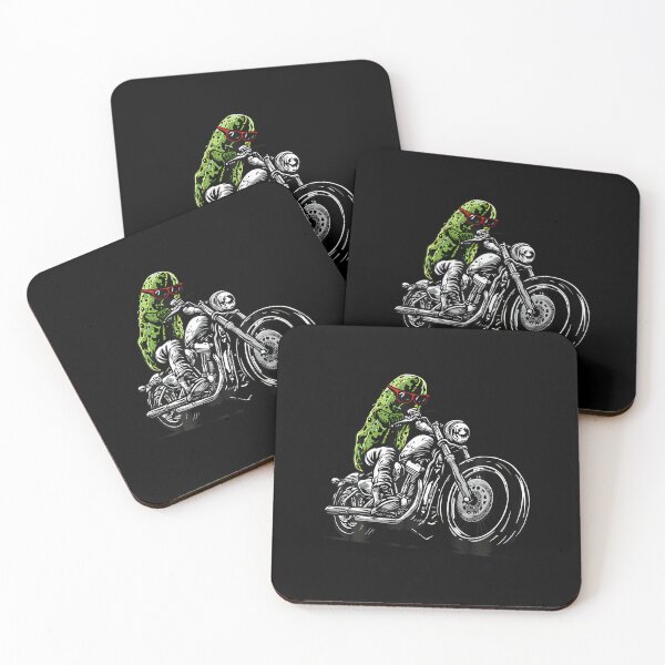 Item preview, Pickle Motorcycle Biker Cucumber Vegetables designed and sold by MargieLauren.