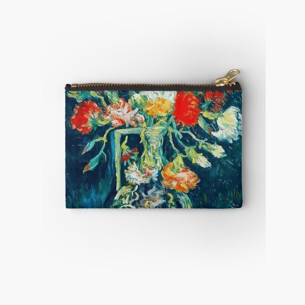 Item preview, Van Gogh White and Red Carnations designed and sold by Vicky Brago-Mitchell®.