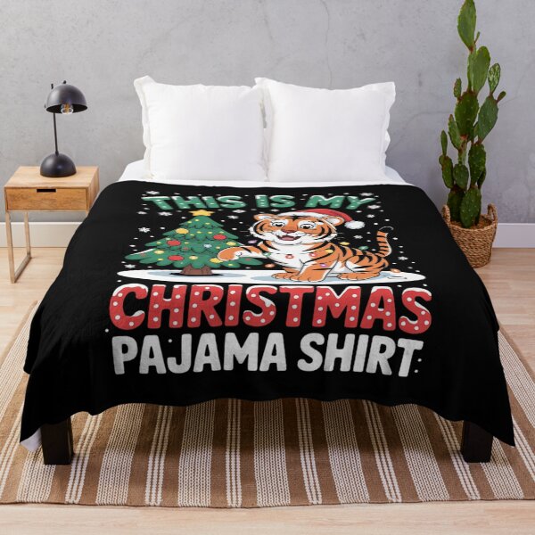 Item preview, This Is My Christmas Pajama Bengal Tiger Christmas 1 designed and sold by Belkisallen.