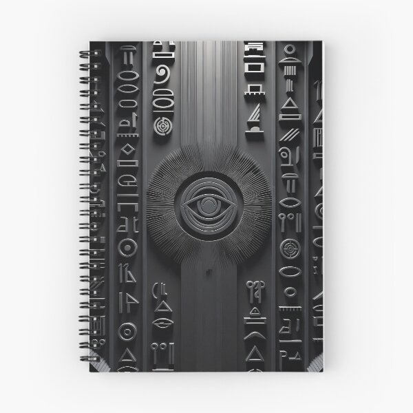 Item preview, Cyberpunk Egyptian Hieroglyphics, symmetrical textures (image size 8320x12480) designed and sold by Digital-Davinci.