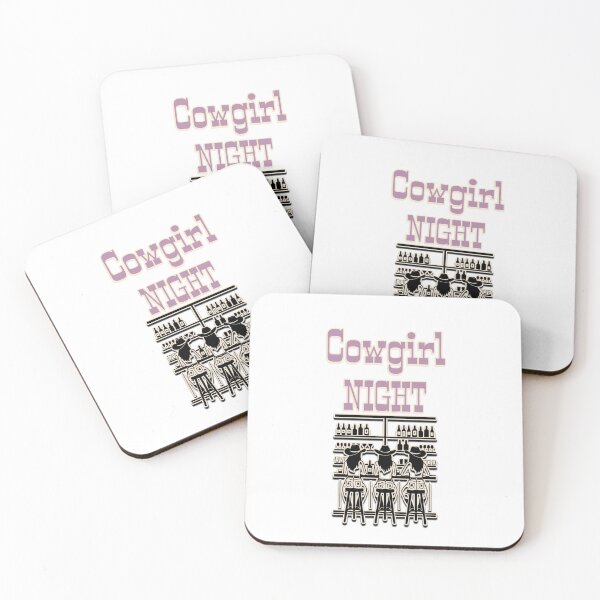 Item preview, Cowgirl night in retro bar style designed and sold by GabbyKI261.