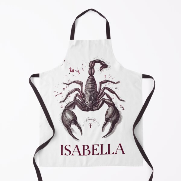 Item preview, Isabella Scorpio Zodiac Scorpion Etching Art designed and sold by AlexLineArt.