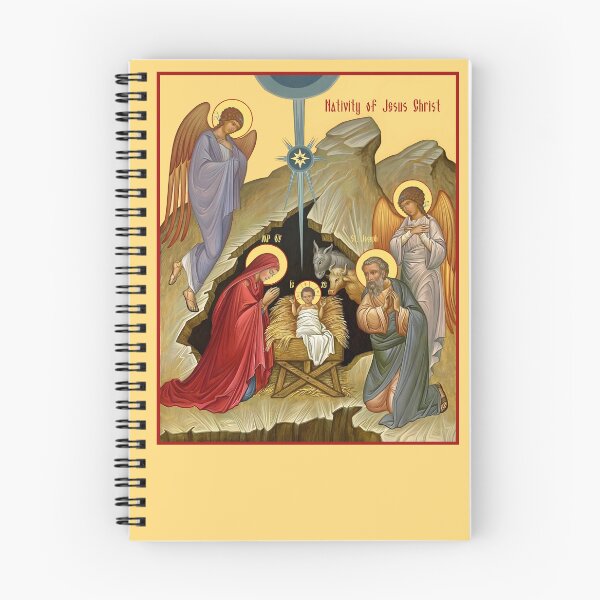 Item preview, Nativity of Jesus Christ, Christmas , sticker, Orthodox Icon designed and sold by orthodox-icon.
