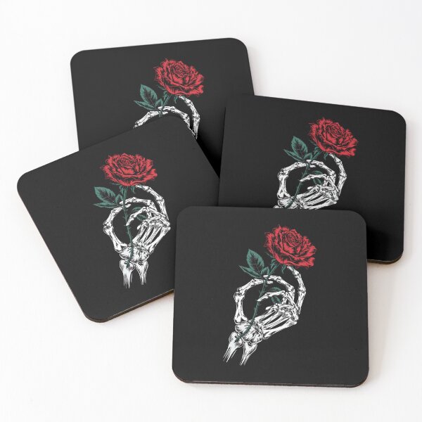 Item preview, Skeleton Hand Holding Rose designed and sold by MargieLauren.