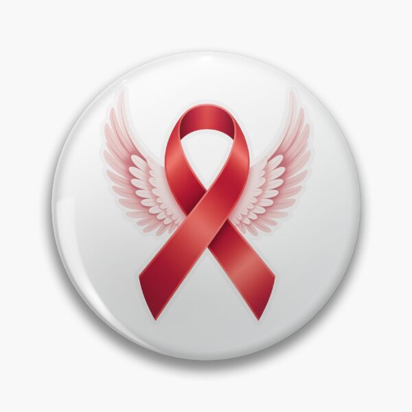 Item preview, Hope, Love, Strength • Red Ribbon Wings Sticker • World AIDS Day Awareness designed and sold by HCNDesign.