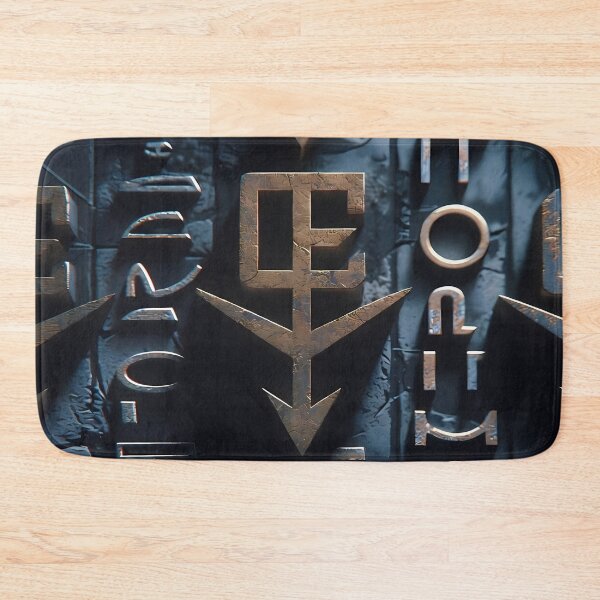 Item preview, Cyberpunk Egyptian Hieroglyphics, symmetrical textures (image size 8320x12480) designed and sold by Digital-Davinci.