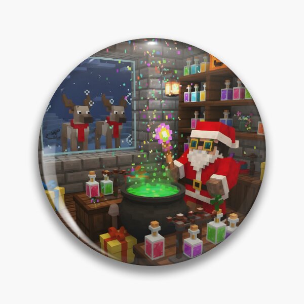 Item preview, Pixel Santa Brewing Magic designed and sold by ReykorShop.