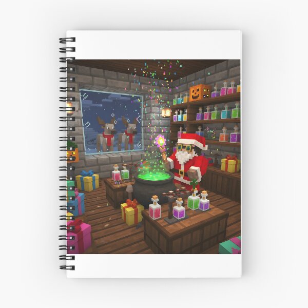 Item preview, Pixel Santa Brewing Magic designed and sold by ReykorShop.