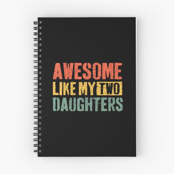 Item preview, Awesome Like My Two Daughters Fathers Day Dad Men Him Gift designed and sold by BeulahJoseph.