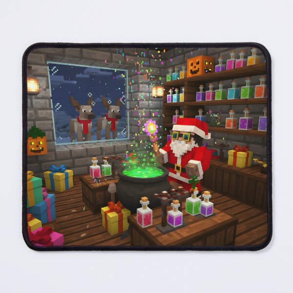 Item preview, Pixel Santa Brewing Magic designed and sold by ReykorShop.