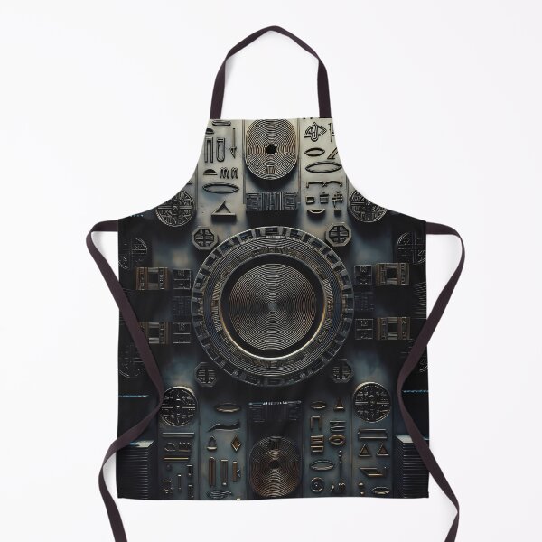 Item preview, Cyberpunk Egyptian Hieroglyphics, symmetrical textures (image size 8320x12480) designed and sold by Digital-Davinci.