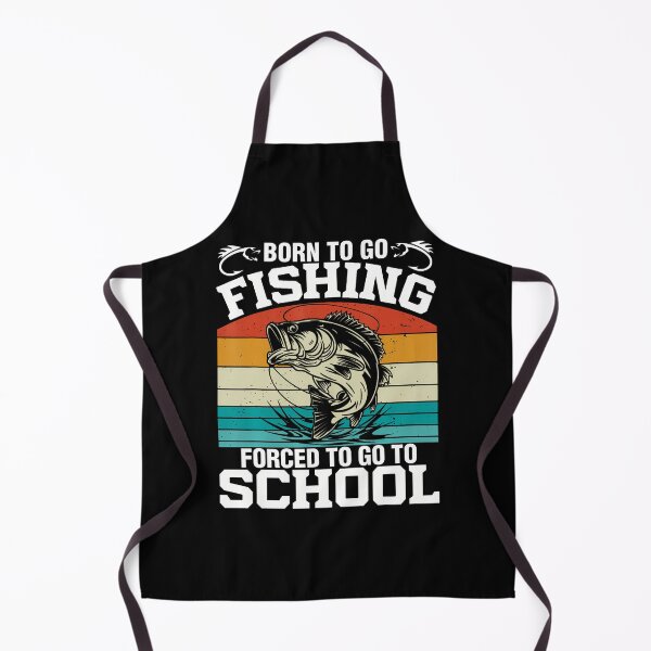 Item preview, Funny Born To Go Fishing Forced School designed and sold by MargieLauren.