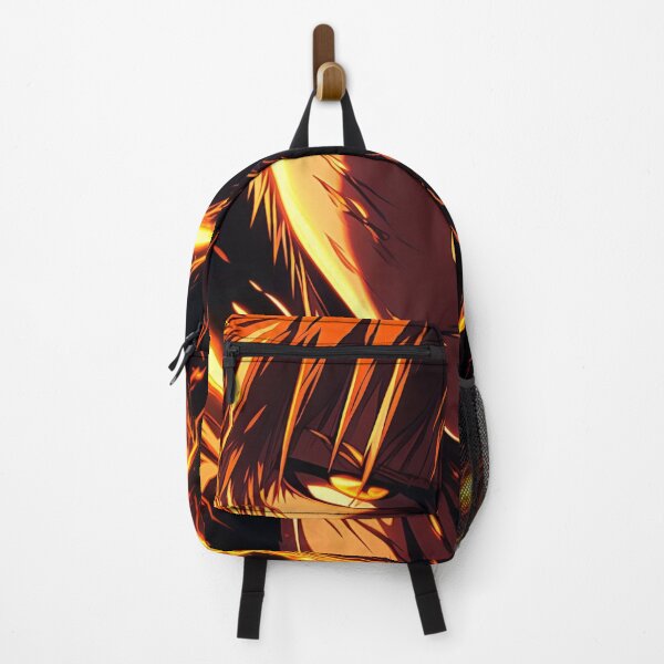 Item preview, Fiery Duality Warrior – Intense Flame Anime Portrait designed and sold by Dyan4.