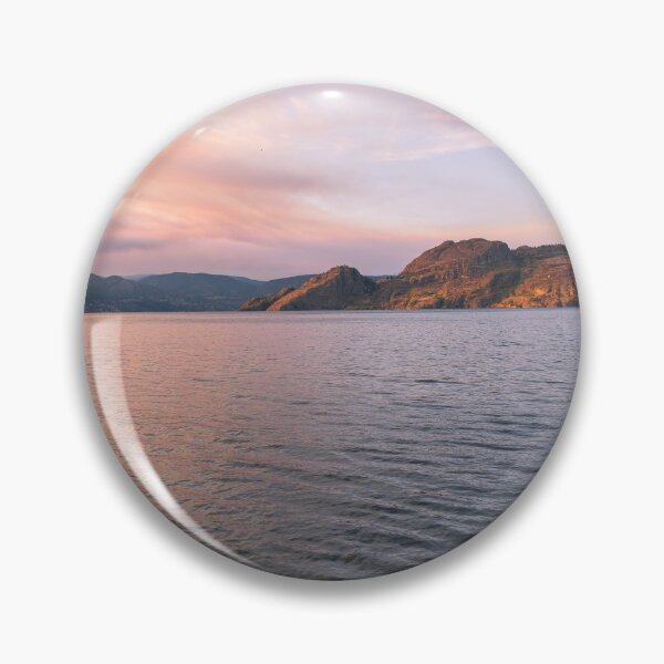 Item preview, Sunset Beach at Okanagan Lake Provincial Park in Summer designed and sold by Amy Mitchell.