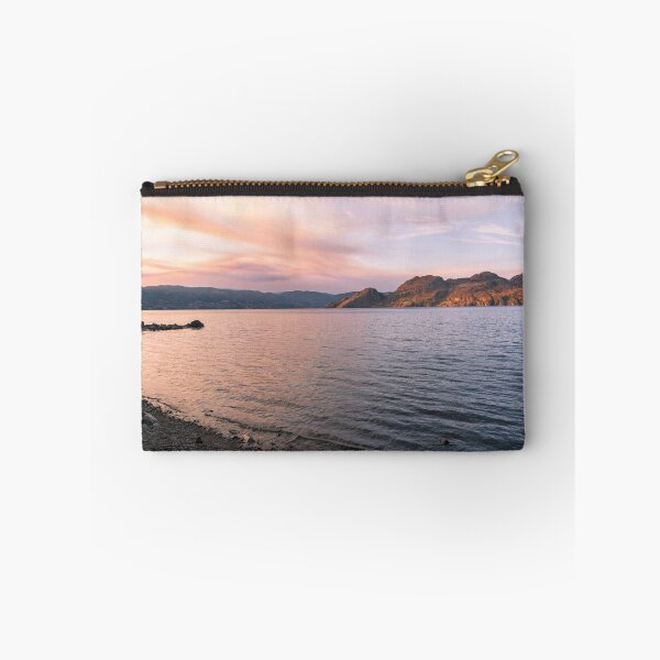 Item preview, Sunset Beach at Okanagan Lake Provincial Park in Summer designed and sold by Amy Mitchell.